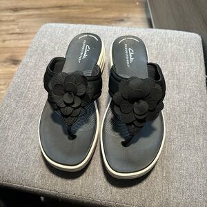 Clarks Cloudsteppers Women's Black Sandals